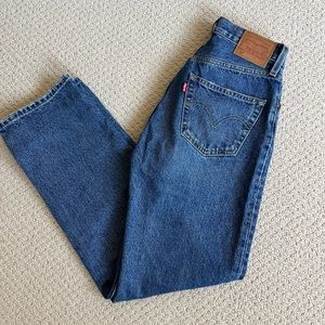 Women’s Levis Jeans 501 Straight Leg